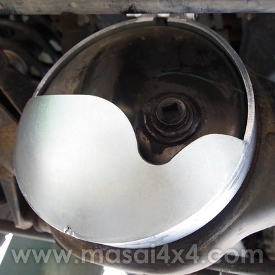 Heavy Duty Differential Guard for Land Rover Axles (5mm thick)