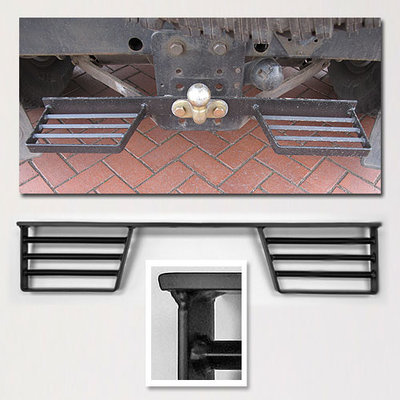Twin Rear Step for Land Rover Defender - Bars Twin Rear Step for Land Rover Defender - Bars