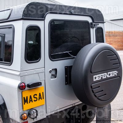 Masai Tinted & Heated Rear Door Glass for Post 2002 Land Rover Defenders 90 / 110 - (Sealed in)
