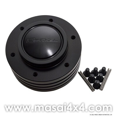 Optimill Steering Wheel Boss - for MOMO Steering Wheels - for Defenders with 36 or 48 Spline-48 Spline Optimill Steering Wheel Boss - for MOMO Steering Wheels - for Defenders with 36 or 48 Spline-48 Spline