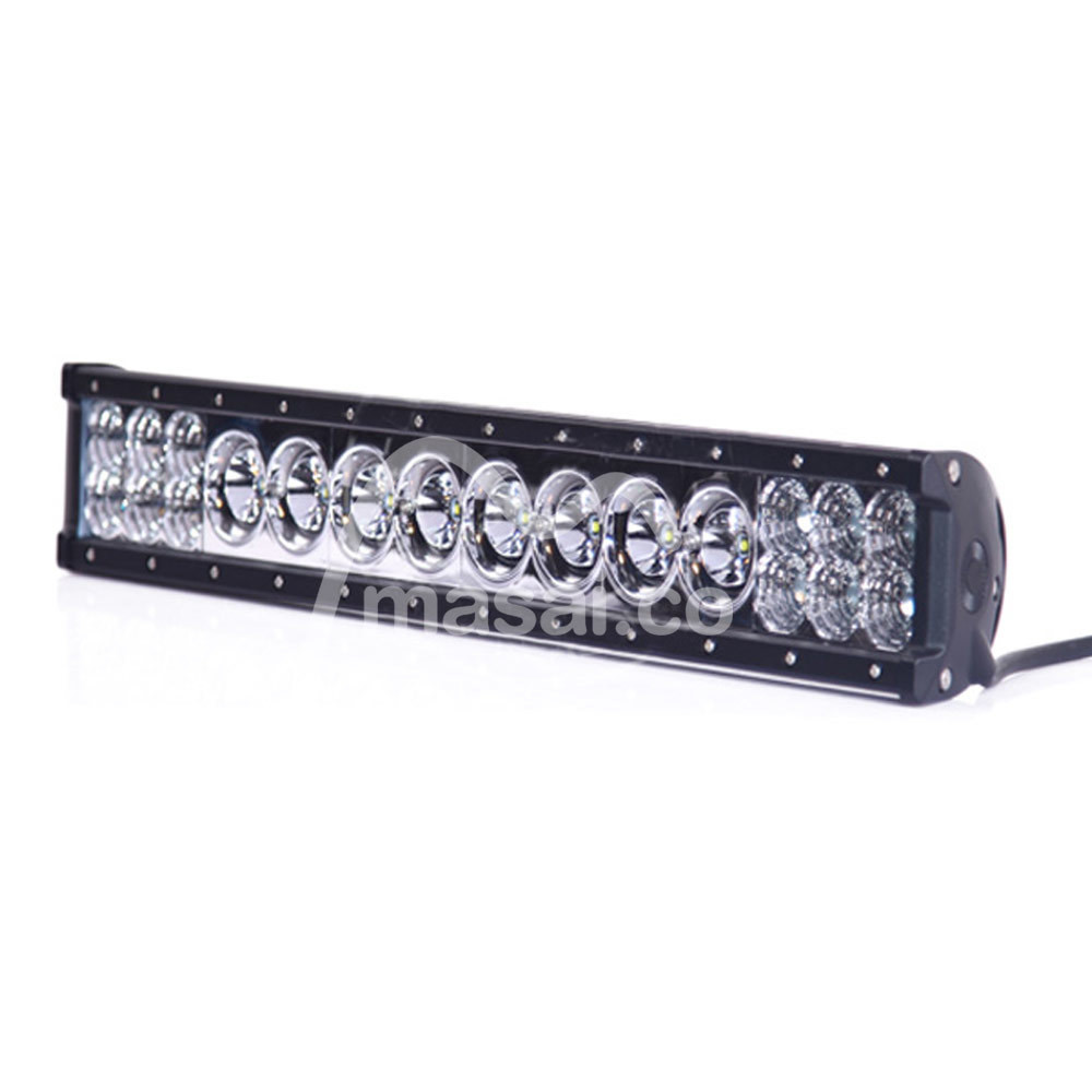 9,000 Lumens 116 Watts 20 9,000 Lumens 116 Watts 20" CREE LED Light Bar - Combo Spot and Flood Beam