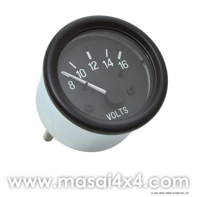 Defender Volt Meter Gauge - Voltmeter fits Defenders up to 2006 (Can be fitted to Puma with modification) - Alpine Defender Volt Meter Gauge - Voltmeter fits Defenders up to 2006 (Can be fitted to Puma with modification) - Alpine