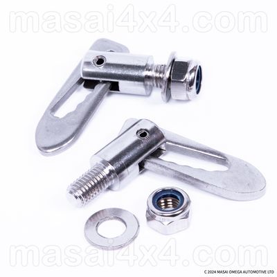 Antiluce Cotter Pin Kit for Defender Pick-Up Tailgate - Stainless Steel