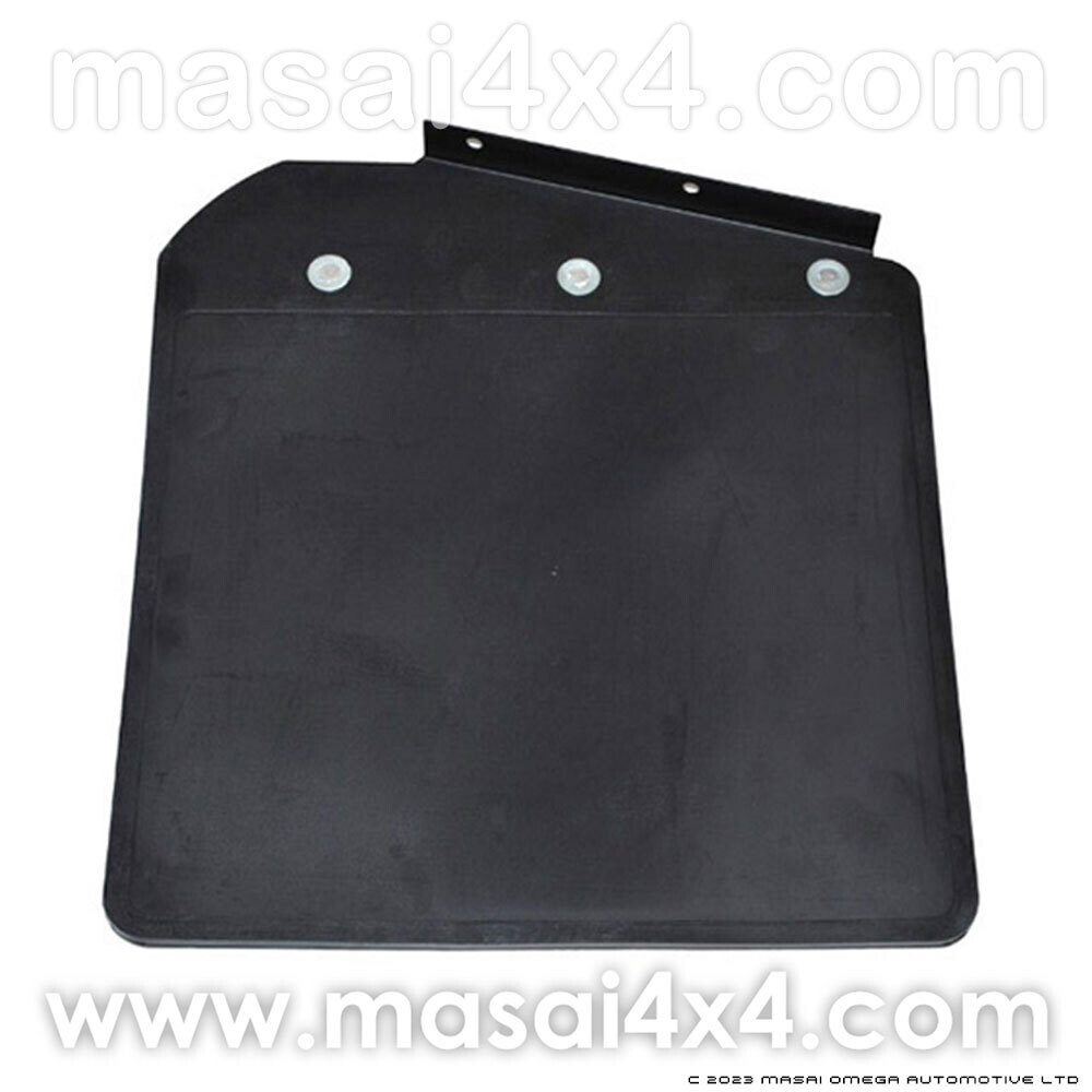 Front Mudflaps Including Bracket Defender 90/110 (Aftermarket, No Logos), Choose side: Left hand side