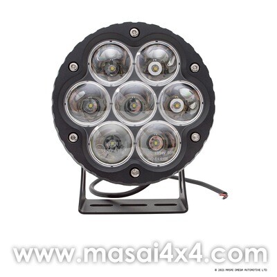 70 Watts 6.5 70 Watts 6.5" XS Lynx Auxiliary Light - 7 CREE LEDs - 11,000 Lumens - Spot / Combo