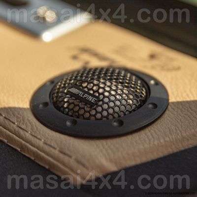 Pair of Alpine Balanced Dome Tweeter Speakers