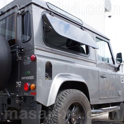1107mm Camper Style Side Window - DARK tint