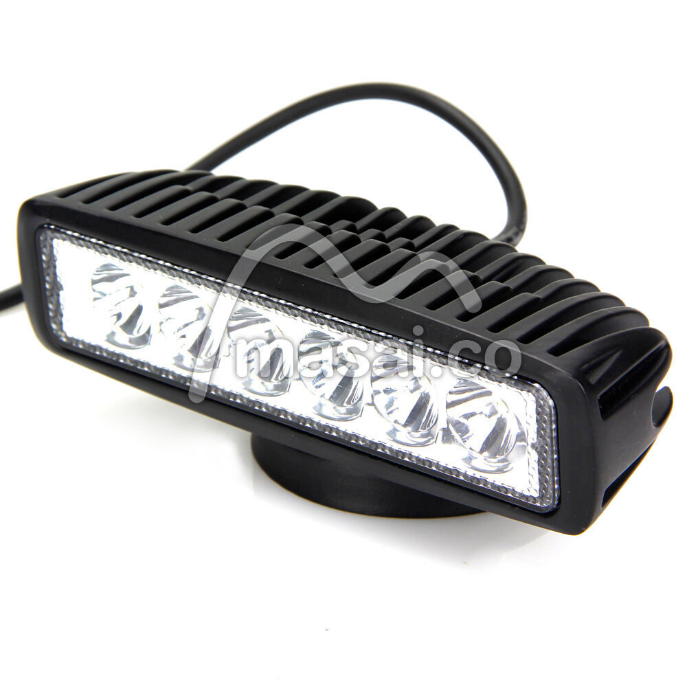18 Watts 6" Light Bar, 6 LEDs