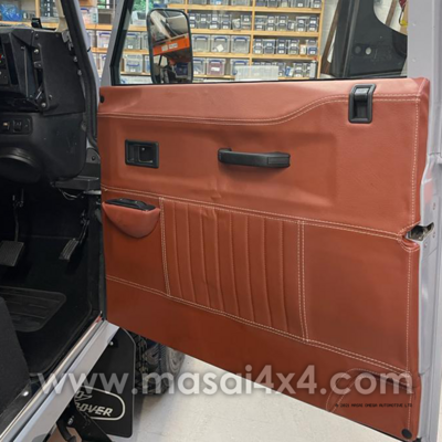 Door Card Covers for Land Rover Defender - Front Row or 2nd Row (pairs)