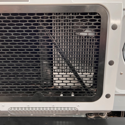 Masai Front Grille - Honeycomb Mesh Stainless Steel - for Defenders with or without Aircon