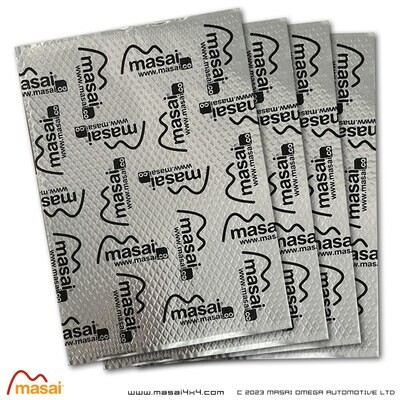 Masai 2mm Sound Deadening and Insulation Sheet (35cm x 50cm) Masai 2mm Sound Deadening and Insulation Sheet (35cm x 50cm)
