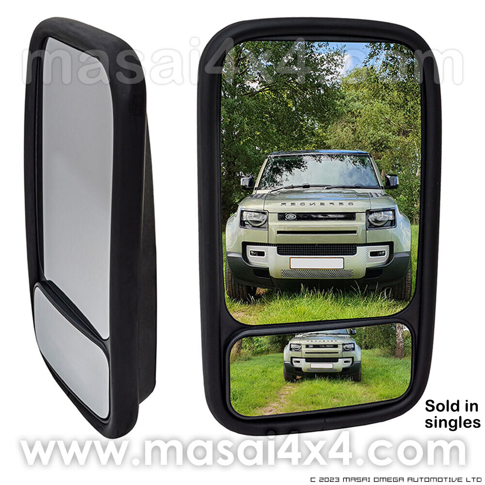 Blind Spot Wing Mirror Head for all Defenders (single), Which side?: Right hand side
