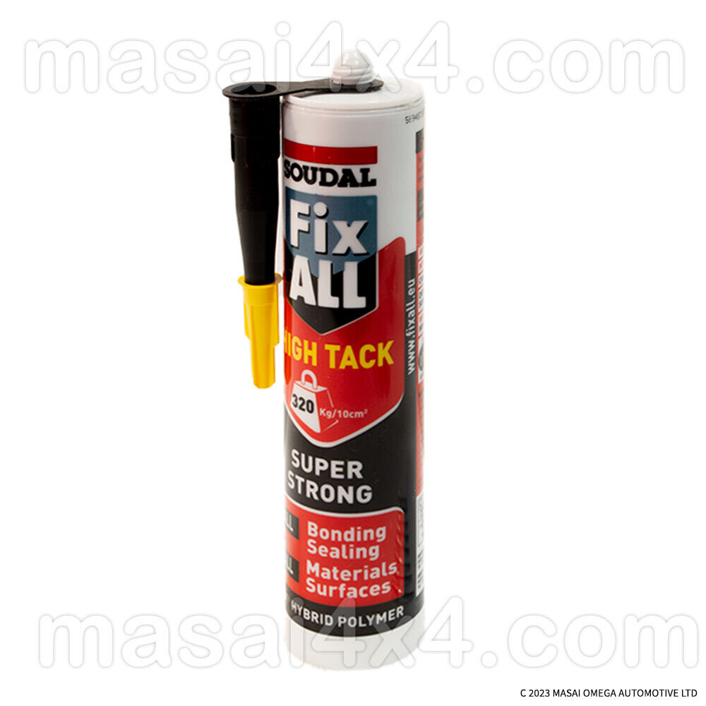 Soudal Fix ALL High Tack Adhesive Tube - Black