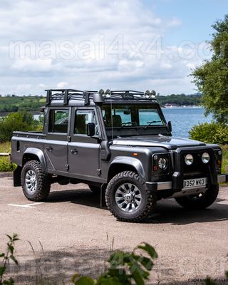 Masai Tubular Roof Rack for Defender Crew Cab 4 Door - 1.5m