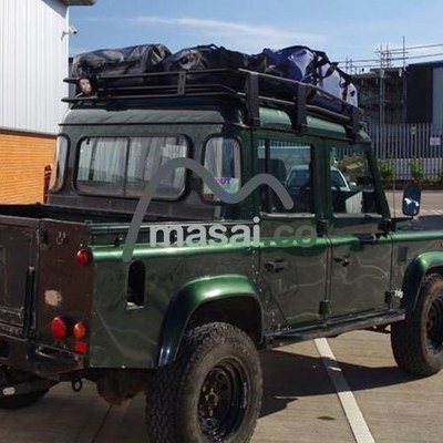 Masai Tubular Roof Rack for Defender Crew Cab 4 Door - 1.5m 1.5m Crew Cab version