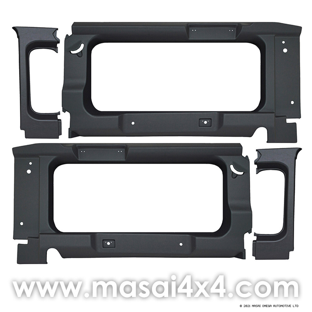 Internal Window Trims Kit for Land Rover Defender 90 PUMA TDCi (4 Pieces) Internal Window Trims Kit for Land Rover Defender 90 PUMA TDCi (4 Pieces)