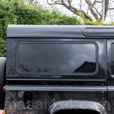 Fixed Side Windows for Defender PUMA/TDCi Post 04/05 (50/70 radius) - 3 tints - Pair Fixed Side Windows for Defender PUMA/TDCi Post 04/05 (50/70 radius) - 3 tints - Pair