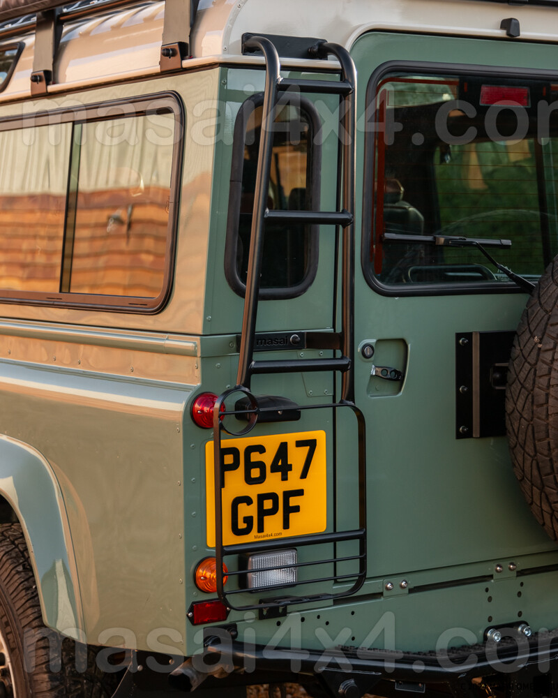 Masai Design Rear Roof Access Ladder for Land Rover Defender 90 / 110