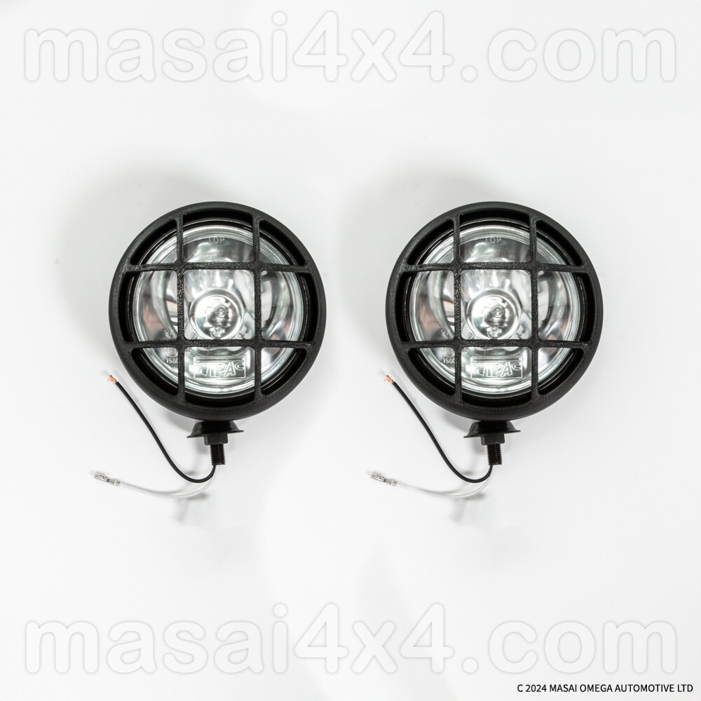 5" Black Driving Lamp Set New Mini 55w (Pair) - LED or Halogen