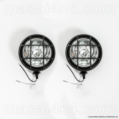 5 5" Black Driving Lamp Set New Mini 55w (Pair) - LED or Halogen