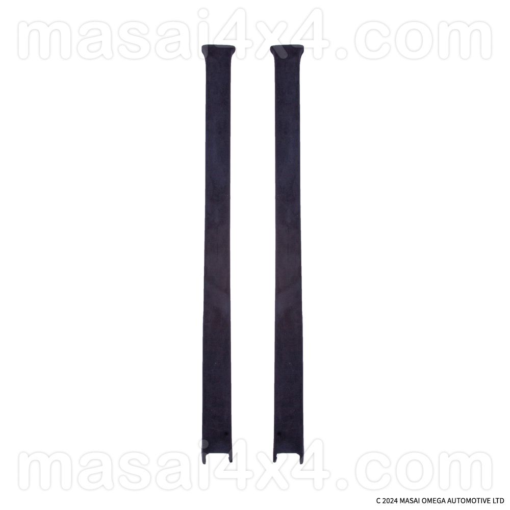 Full length B-pillar (B post) trims for 110 4-Door Land Rover Defenders. Easy to fit. These are sup…