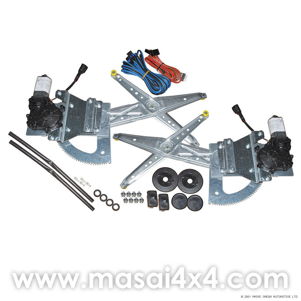 Electric Windows Conversion Kit for Defender 90/110 for Front Doors