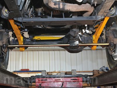 3-Degree Caster Corrected Heavy-Duty Front Radius Arms For Land Rover Defender