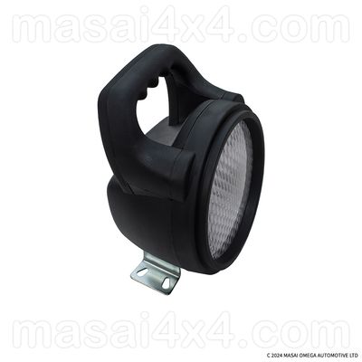 Dual Voltage Round Switched Work Light