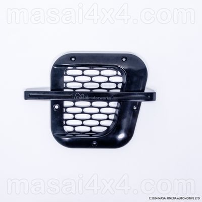 Billet Aluminium Side Vent for Land Rover Defender 300 TDI/TD5/ PUMA (Right Side) Billet Aluminium Side Vent for Land Rover Defender 300 TDI/TD5/ PUMA (Right Side)