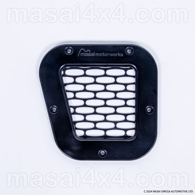 Billet Aluminium Side Vent for Land Rover Defender 200TDI 10mm (Left Side) Billet Aluminium Side Vent for Land Rover Defender 200TDI 10mm (Left Side)