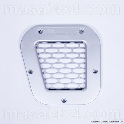 Billet Aluminium Side Vent for Land Rover Defender 200TDI 10mm (Left Side)