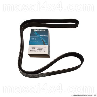 Serpentine Belt (Drive Belt) Land Rover Defender TD5 Less Air Con (1998-2006)