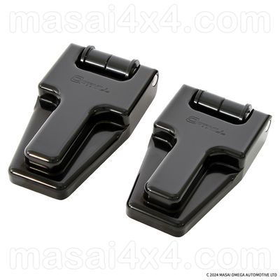 Optimill Security Bonnet Hinge Kit - Black