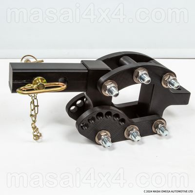 Masai Adjustable Pivot-Hinged Towing Hitch for Land Rover Defenders