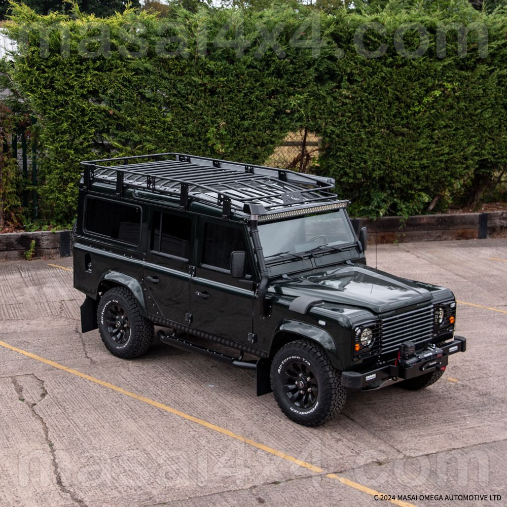 Expedition Ready Kits - Equip your Land Rover Defender for any adventure with Roof Rack, Ladder and Spare Wheel Carrier - Combo Bundle