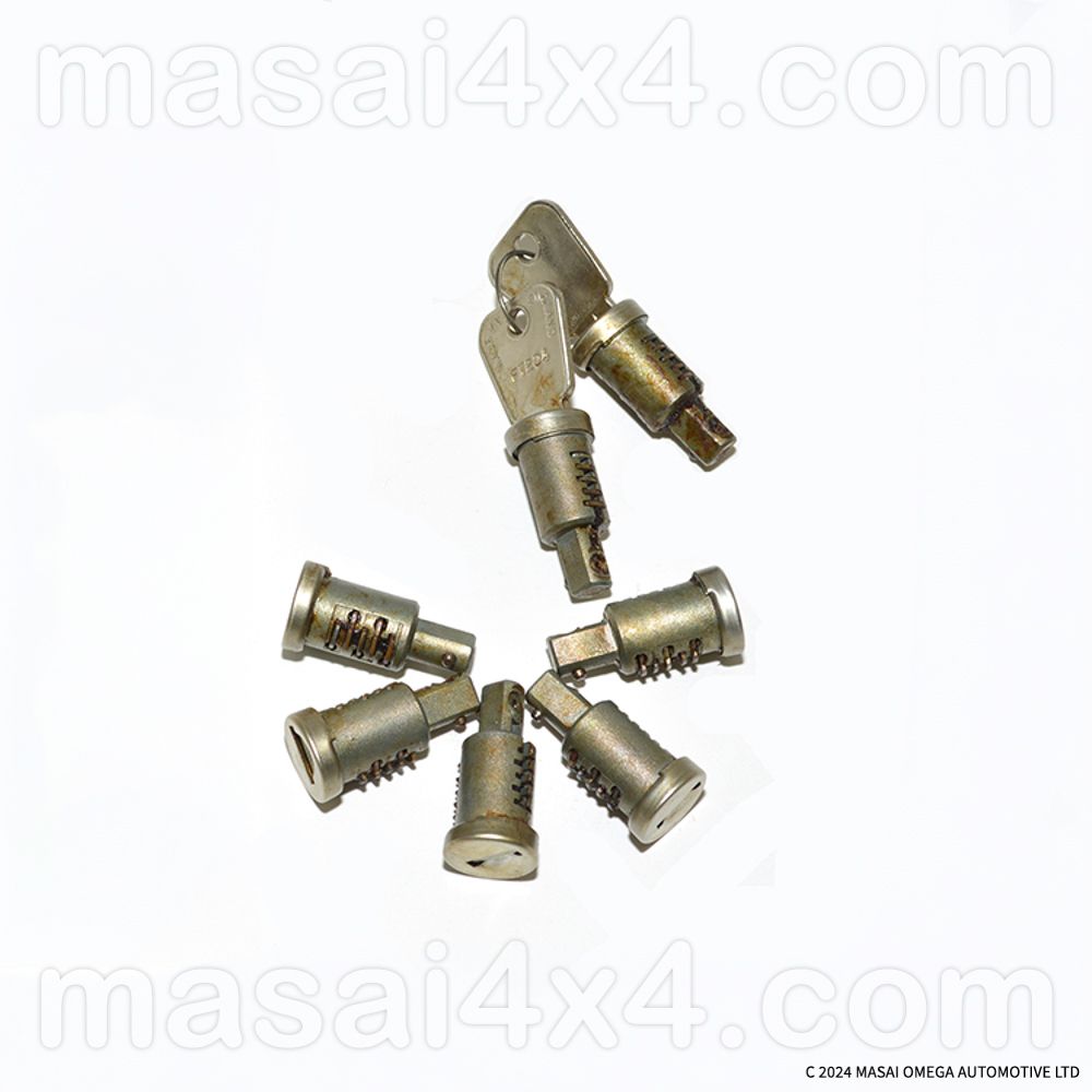 Defender Barrel and Key Lock Set - Comes with Two Keys and Seven Barrels