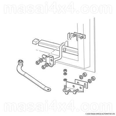 Second Row Door Check Kits for Land Rover Defender (1987-2016)