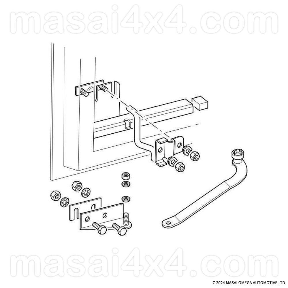 Second Row Door Check Kits for Land Rover Defender (1987-2016)