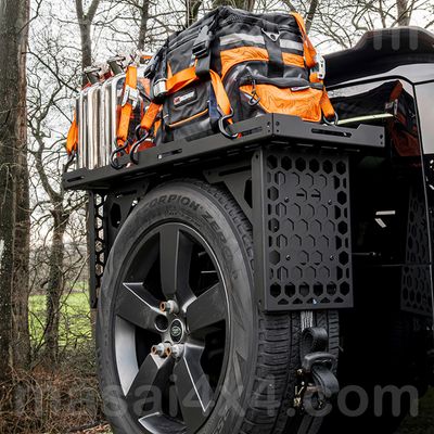 Universal Spare Wheel Cargo Rack for Land Rover Defender