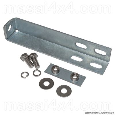 Galvanised Universal Seatbelt Bracket for Land Rover Defender Galvanised Universal Seatbelt Bracket for Land Rover Defender