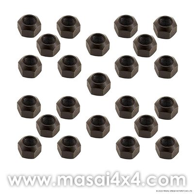 23 Wheel Nuts and Covers Kit for Steel Wheels for Defender, Series 3 or Discovery 1 23 Wheel Nuts and Covers Kit for Steel Wheels for Defender, Series 3 or Discovery 1