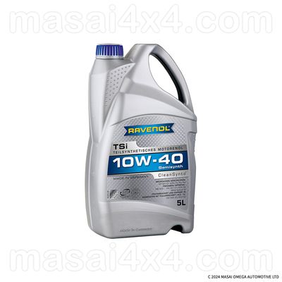 Ravenol TSi SAE 10W-40 Semi-Synthetic Engine Oil (5 Litres)