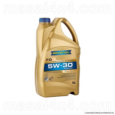 Ravenol FO SAE 5W-30 Fully Synthetic Engine Oil (5 Litres)