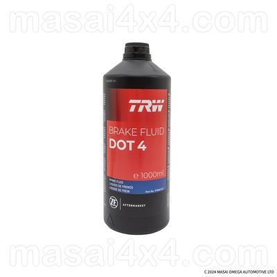 TRW DOT 4 Brake Fluid (500ml & 1 Litre Sizes) TRW DOT 4 Brake Fluid (500ml & 1 Litre Sizes)