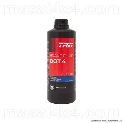 TRW DOT 4 Brake Fluid (500ml & 1 Litre Sizes)