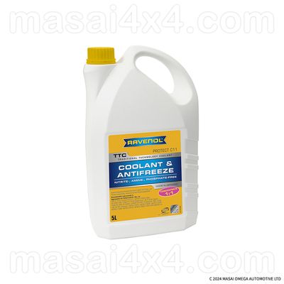 Ravenol TTC Traditional Technology Coolant Concentrate C11 (5 Litres) Ravenol TTC Traditional Technology Coolant Concentrate C11 (5 Litres)
