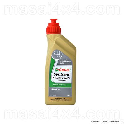 Castrol Syntrans Multi-Vehicle 75W-90 GL4 Manual Transmission Fluid (1 Litre)