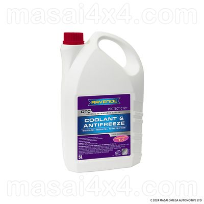 Ravenol OTC Organic Technology Coolant & Antifreeze Concentrate C12+ (5 Litres) Ravenol OTC Organic Technology Coolant & Antifreeze Concentrate C12+ (5 Litres)