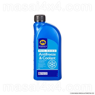 Morris Lubricants MEG Anti-Freeze & Radiator Coolant (1 Litre) Morris Lubricants MEG Anti-Freeze & Radiator Coolant (1 Litre)