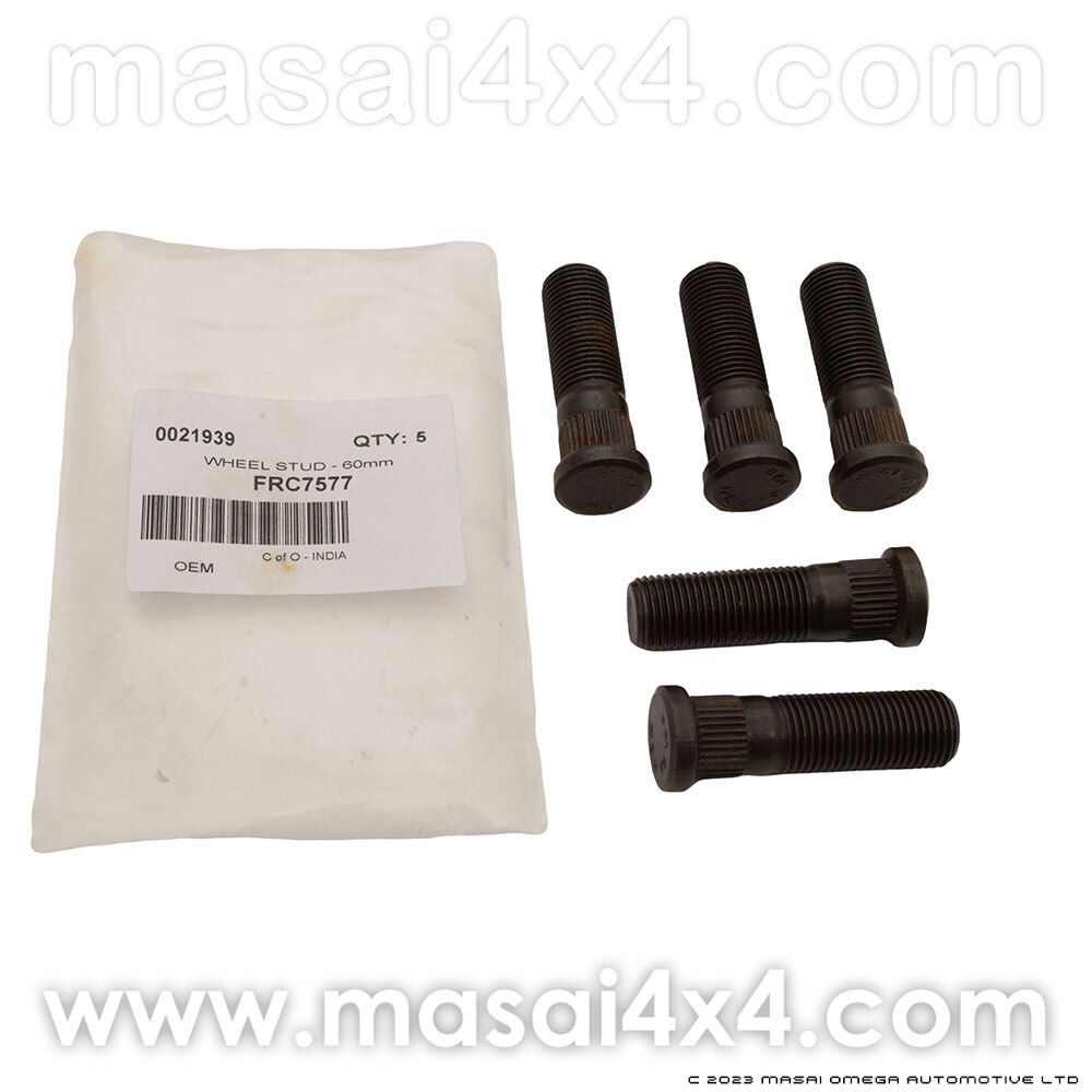 60mm wheel studs (FRC7577) - Pack of 5 60mm wheel studs (FRC7577) - Pack of 5